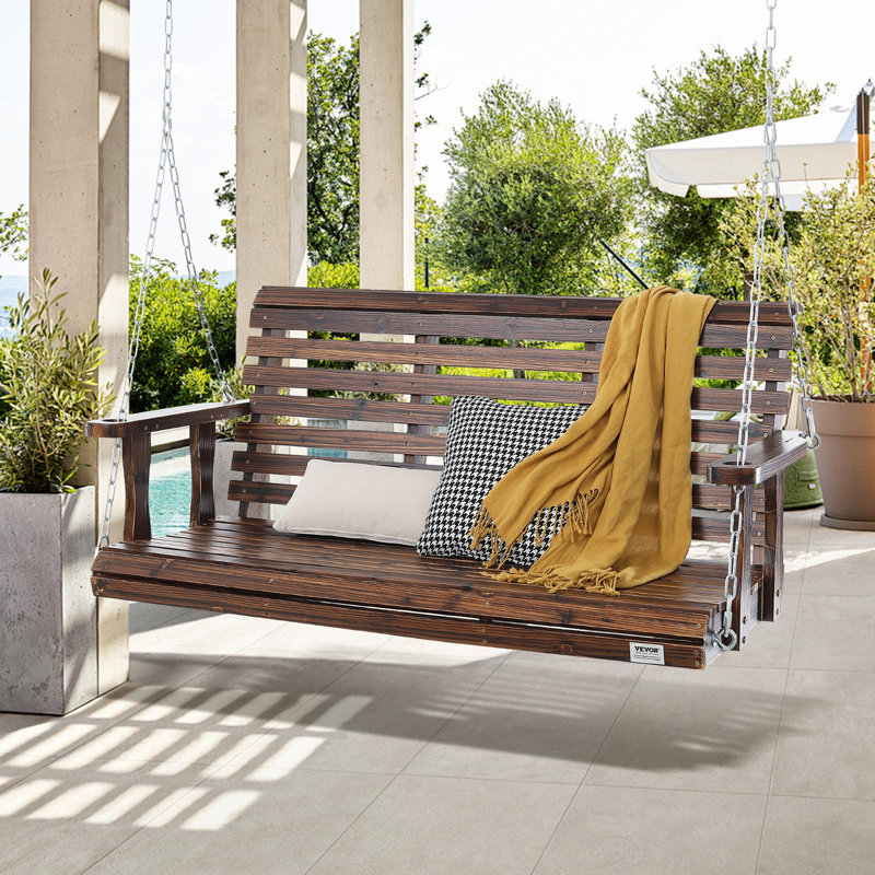 Porch Swing, Brown, 139.7cm W