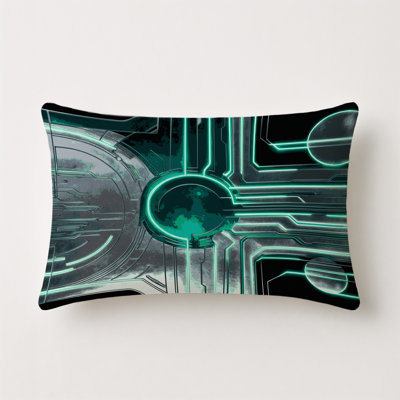 Astro Rift Indoor And Outdoor Throw Pillow