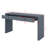 Curved Console Table With Storage, Wooden Entryway Table With 2 Drawers, Farmhouse Sofa Table-804005779