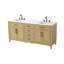 Meuble-lavabo double 72 po brun miel-507897201-507897212