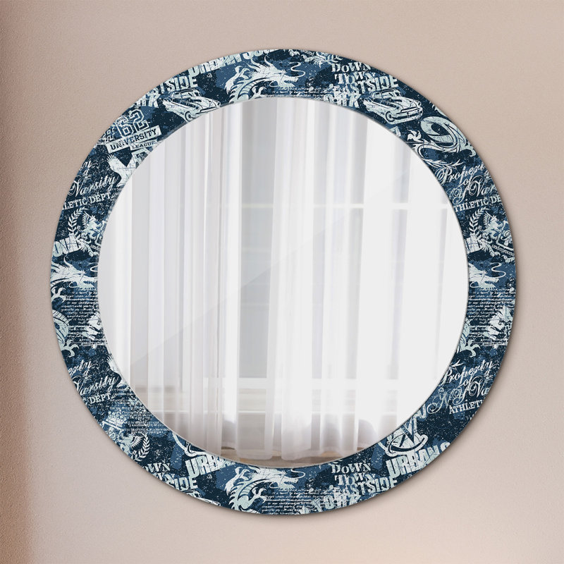 Huldar Glass Flat Wall Mirror