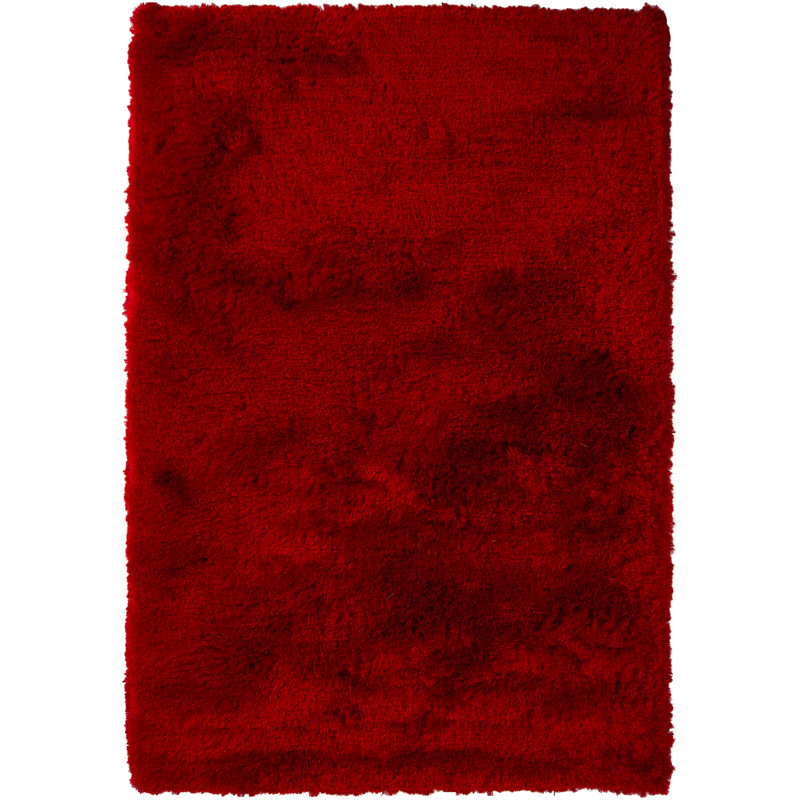 Naya Hand Loomed Area Rug in Red, Rectangle 7'9" x 10'6"