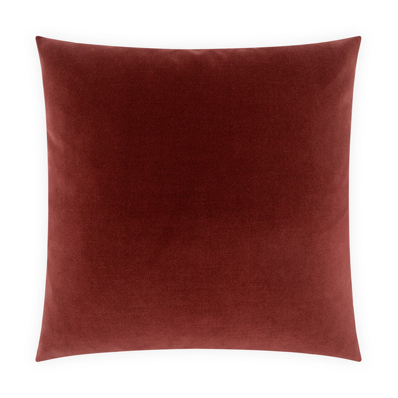 Coussin Deveraux, H 36 po x l 36 po, Poivron rouge