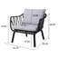 Ensemble de 2 fauteuils club Huron