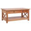 Table basse simple avec rangement en bois massif Castello-2108393244
