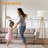 60.62'' Brown Tripod Floor Lamp