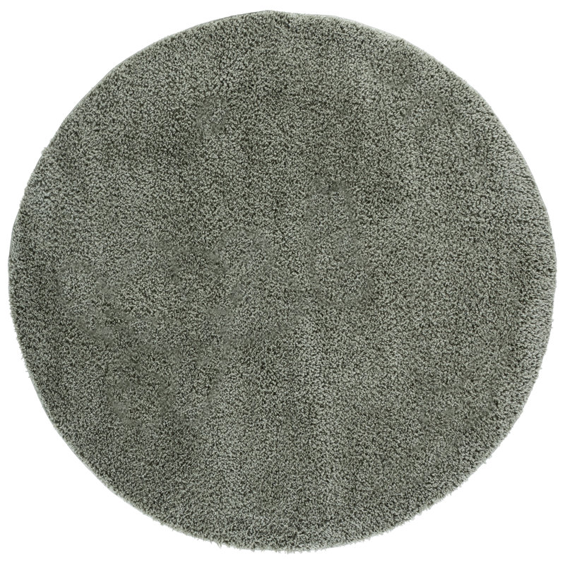 Atlantis Shag 100 Performance Solid Color Rug, 6'-7" X 6'-7" Round
