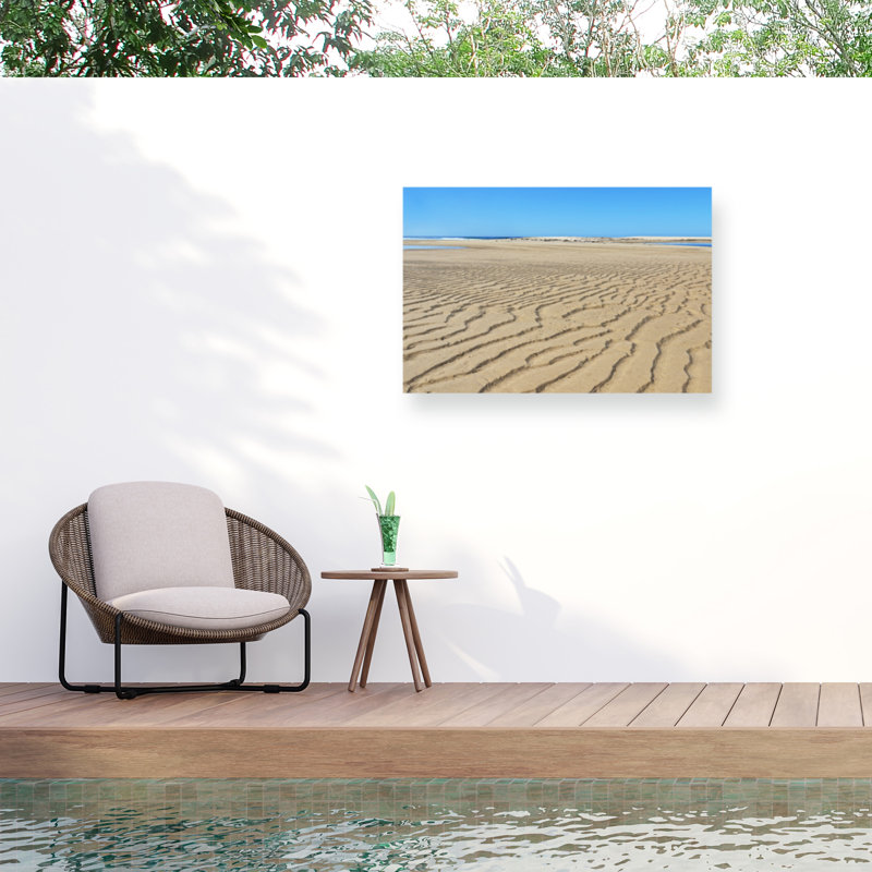 Art boliné dans le sable, H 30 po x l 47 po