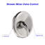 10” Wall Mount Shower Head Rain Mixer Shower System Two-function Bathroom Tub Shower Faucet Set-60199663