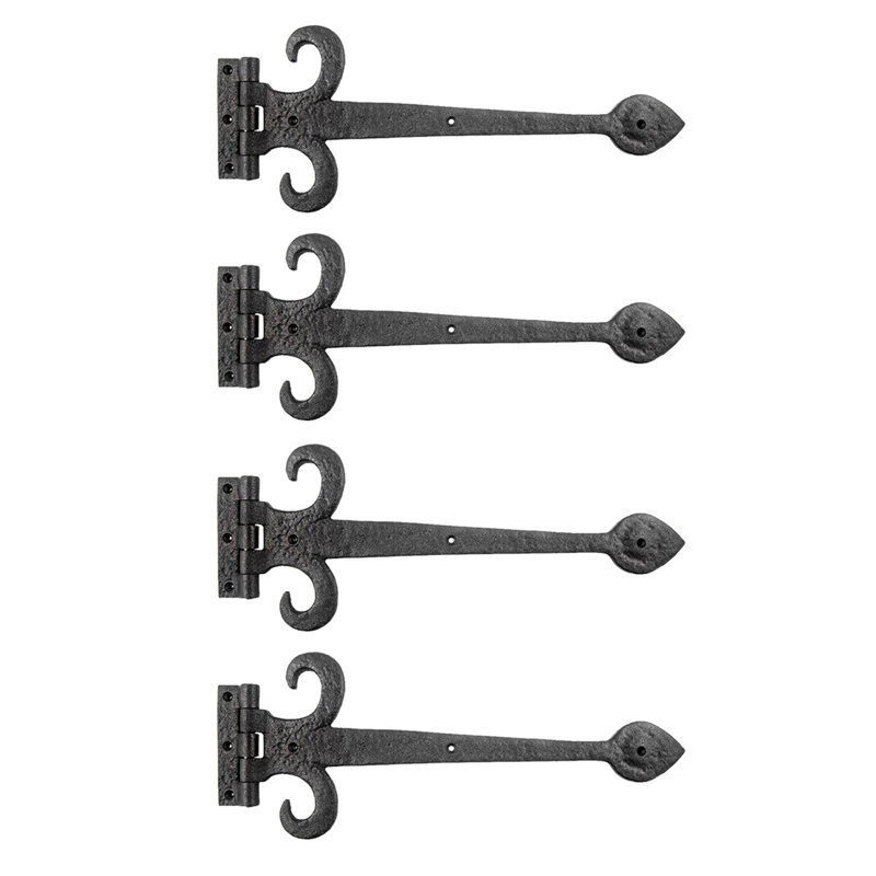 6" H x 15.5" W Strap Hinge Single Door Hinge