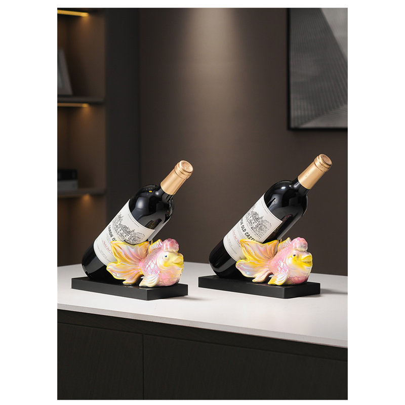 Support à vin Koi Fish