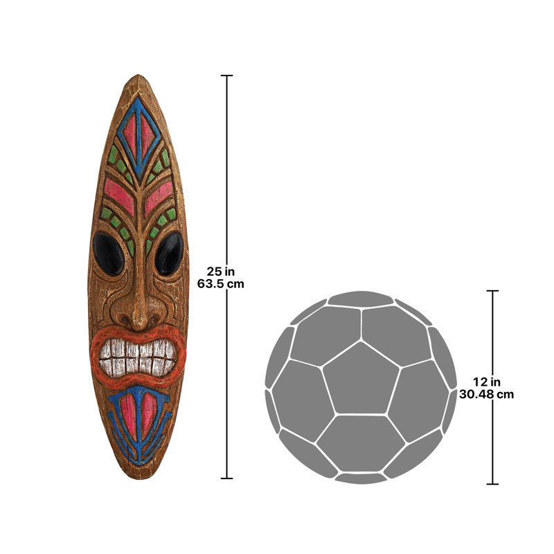 Ka Hekili, dieu du tonnerre, plaque murale Tiki