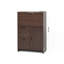Armoire de bureau avec tiroir de rangement et tablettes, organisateur de rangement de cuisine avec bureau pliable