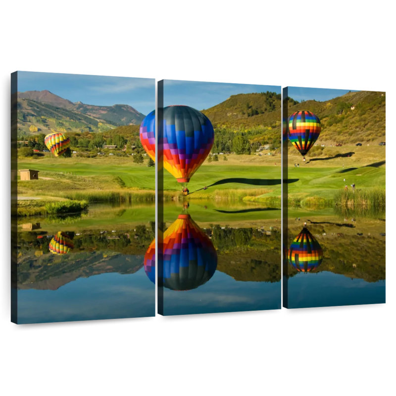 Snowmass Balloon Festival, H 20 po x l 33 po
