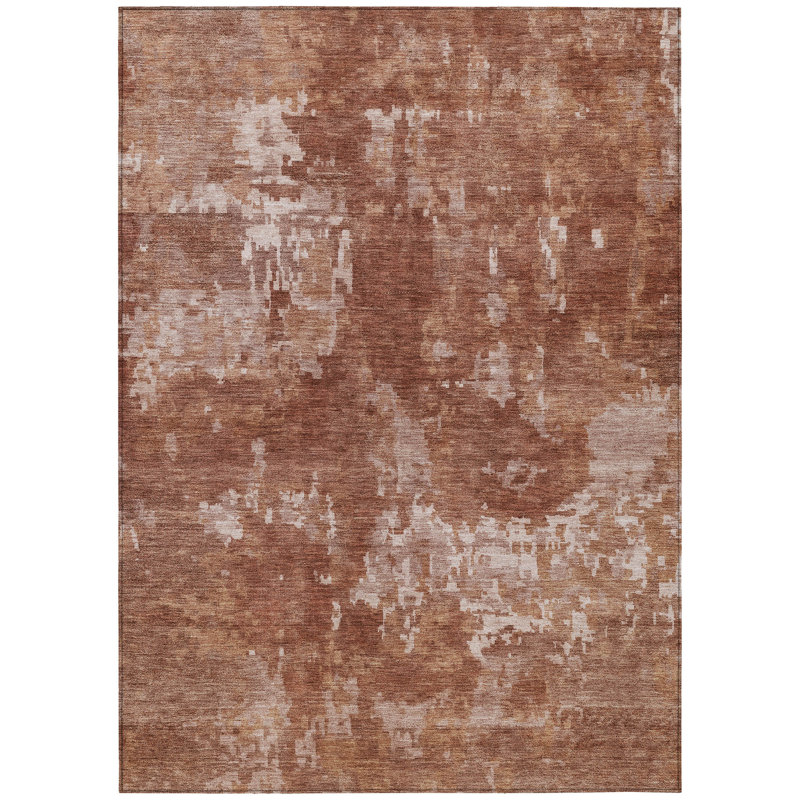 Machine Washable Indoor/Outdoor Francky ACN2361 Casual Rug, Rectangle 10' x 14'