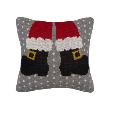 Santa Shoes Pillow