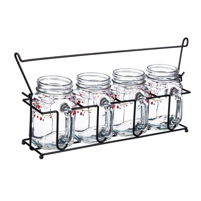 Pot de mason en verre 16 oz. Mingus