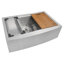 Verona Workstation Farmhouse Kitchen Sink