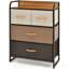 Commode de rangement 4 tiroirs Hollon
