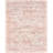 Vintage Distressed Non Slip Washable Rug(Pink)-240227005