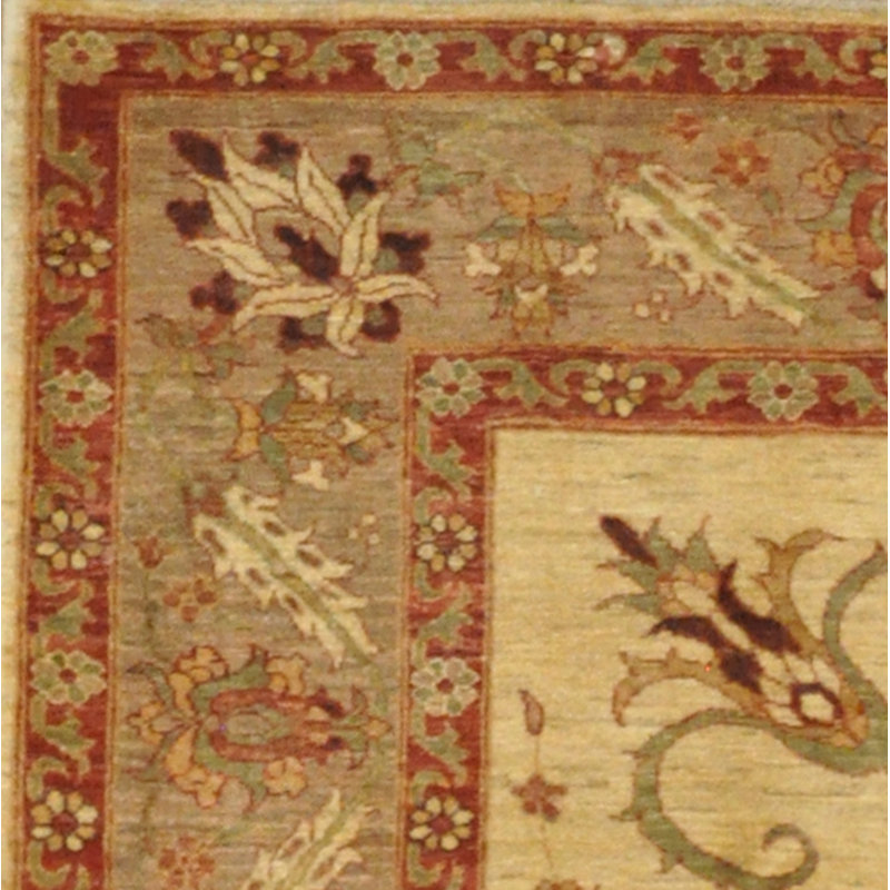 Wool Floral Indoor Rug