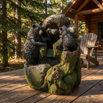  Fontaine 23,75 "H Black Bear Family