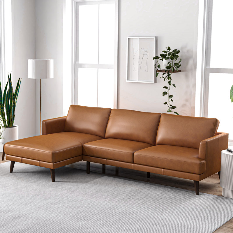 Upholstered L-Shaped Sectional, Left Hand Facing