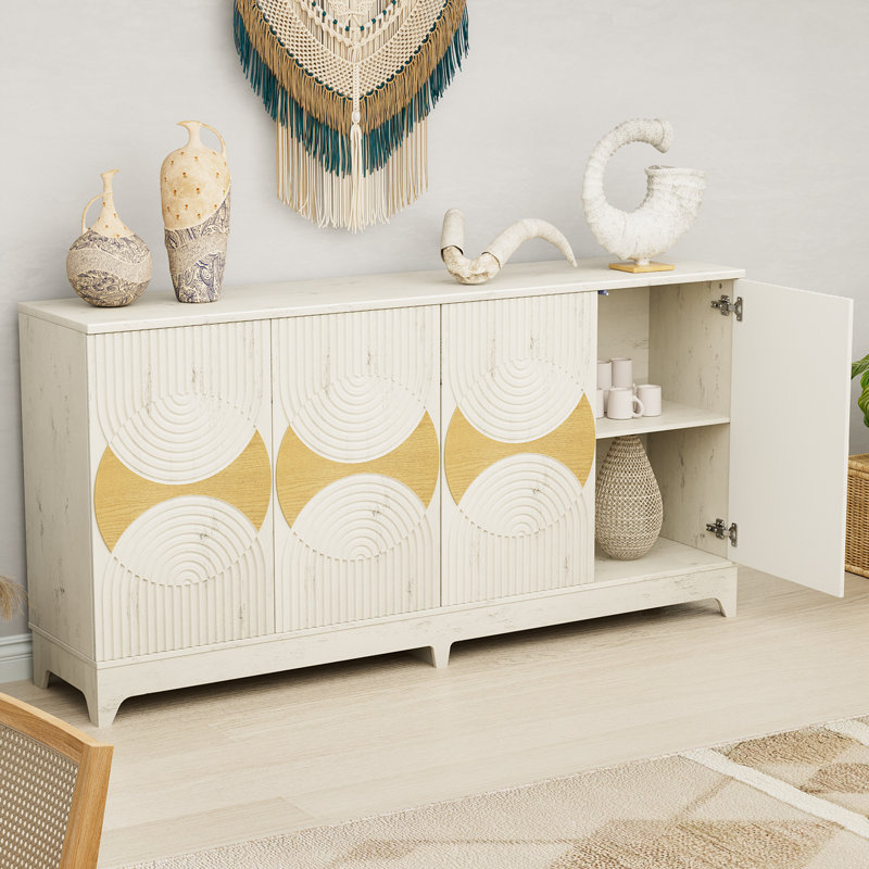 Buffet Ceira avec rangement pour télé 75 po 