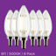 Ampoule DEL 4 watts (ensemble de 6)-89286631