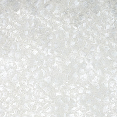 Lotus Embroidery Fabric