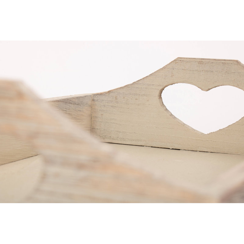 Townsel Shallow Heart Cut Out Tray
