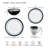 Denby Halo Wide Rimmed Salad Plate