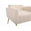 Chaise d'appoint moderne avec repose-pieds, fauteuil confortable-189330656