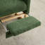 Chaise berçante rembourrée avec repose-pieds Lace Boucle-1353471793