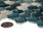 12" x 11" Glass Pebbles/Rocks Mosaic Wall & Floor Tile