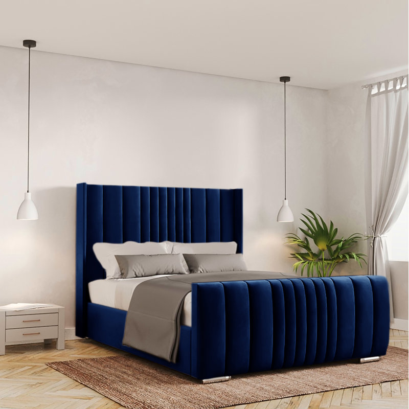 Bastin Upholstered Ottoman Storage Bed, Parliament, Small Double (4')