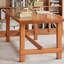 Ensemble de table élégant en bois massif-110980459