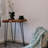 Estrellas Solid Wood Top End Table