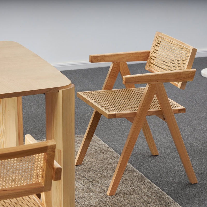 Vilas 48cm H Armchair, Wood, Wood