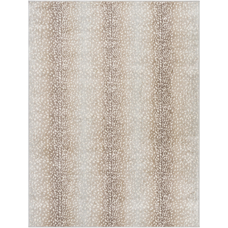 Tapis chameau / gris clair Angelick
