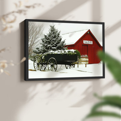 «Chirstmas Art» - D XXXVII - Reproduction encadrée - Restickable