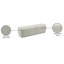 Repose-pieds rembourré en tissu Heathrow Boucle-86381100