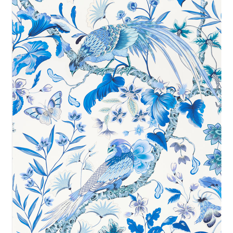Baie botanique - revêtement mural, Porcelaine