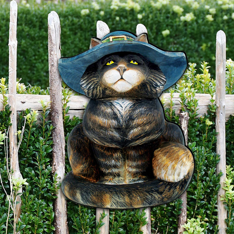 Halloween Cat Decorative Accent