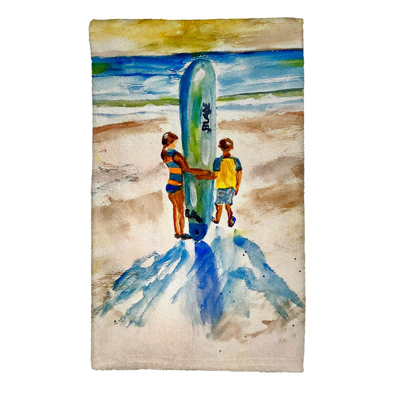 Serviette de cuisine Two Surfers