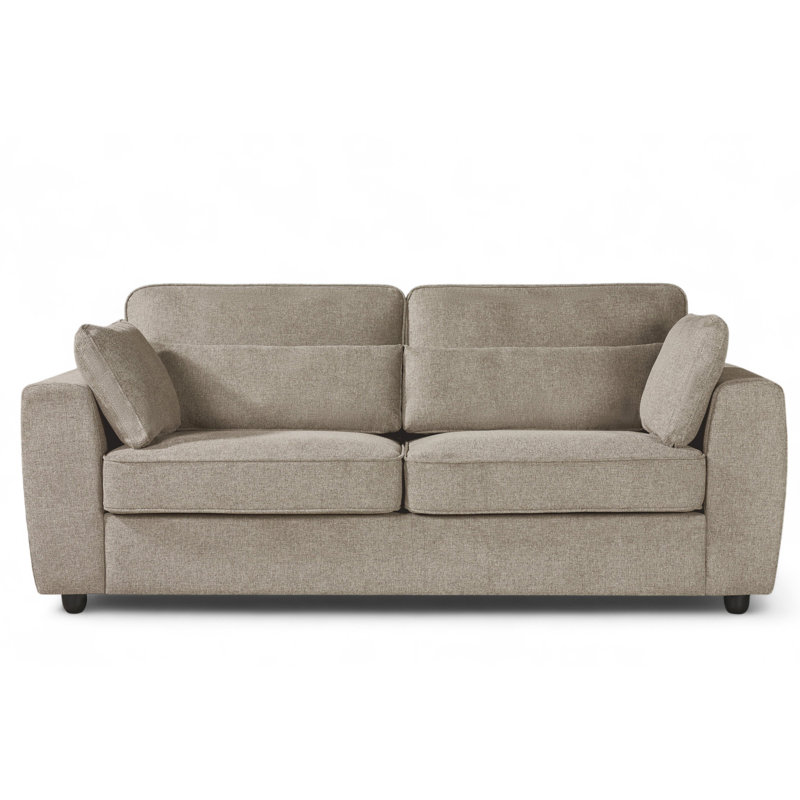 Chenille Sofa, 3, Beige