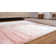 Tapis rose à motif géométrique Lantanas