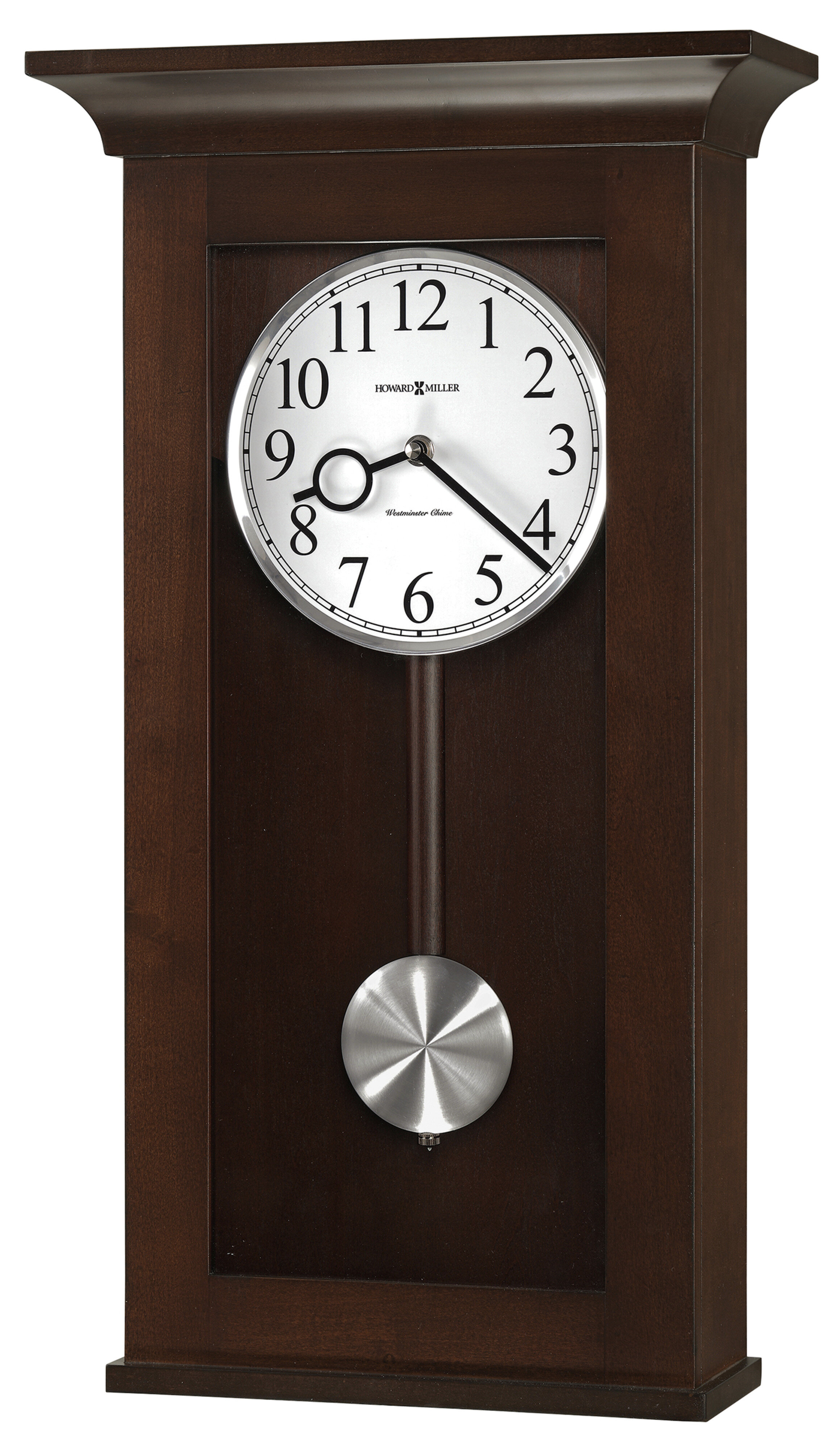 Howard Miller Braxton Solid Wood Wall Clock & Reviews