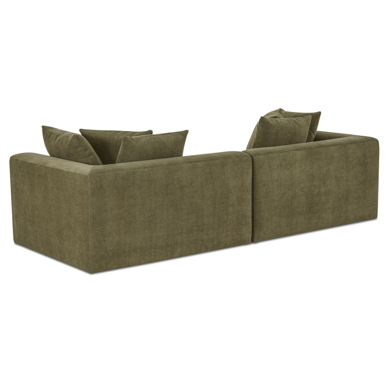 Davie Modular Sofa Golden Yellow, Green