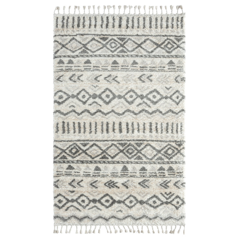 Tapis gris Musselman, Rectangle de 5 pi x 8 pi